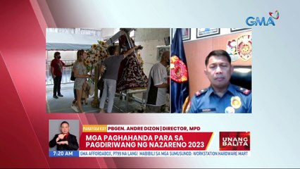 Panayam kay PBGen. Andre Dizon, Director, MPD (January 04, 2023) | UB