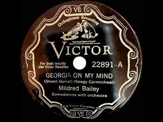 1931 Mildred Bailey Georgia On My Mind