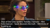 Days of Our Lives Spoilers_ Sarah turns on Xander, Alex Grills Chad about His Fe