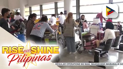 Full regular ops ng NAIA, inaasahang maibabalik ngayong araw; Mga pasahero, na-delay ang flights dahil sa nangyaring aberya sa paliparan