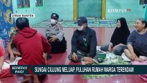 Puluhan Rumah Warga Terendam Banjir Akibat Sungai Ciujung Lebak Meluap, Warga Mengungsi di Mushala