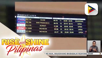 Télécharger la video: MIA Terminal 1, wala nang naitalang delayed at cancelled international flights