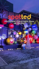 McDonald's Store Light Show UN Del Pilar