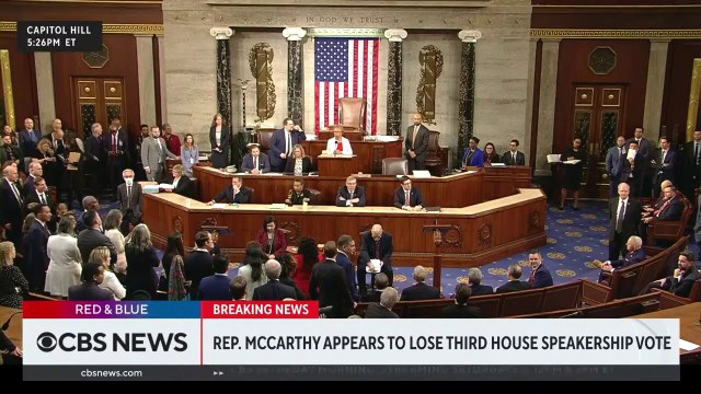 House adjourns without electing speaker after Kevin McCarthy fails to win 3rd ballot | full coverage