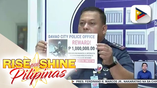 P1-M, alok na pabuya sa makapagtuturo sa pumatay sa model at negosyante sa Davao City; Mataas na opisyal ng 10th ID PHL Army, isinasangkot sa krimen