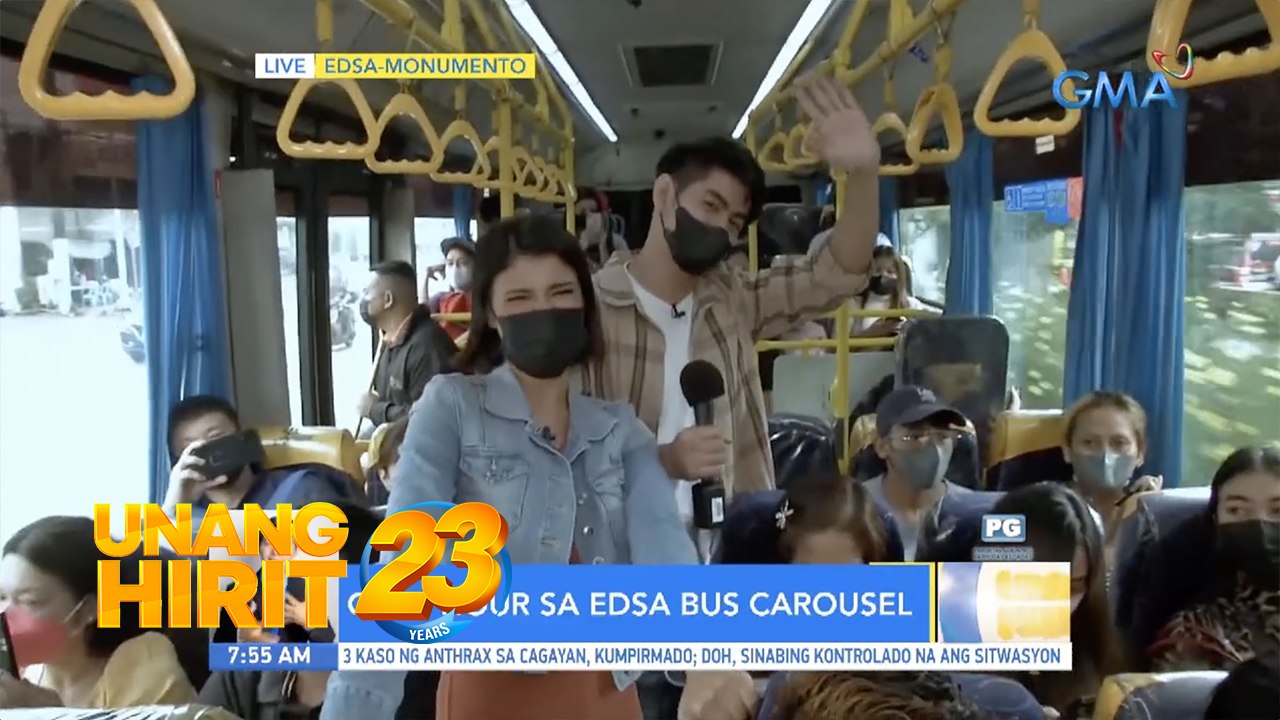 Cash hour sa rush hour sa EDSA Bus Carousel Monumento | Unang Hirit