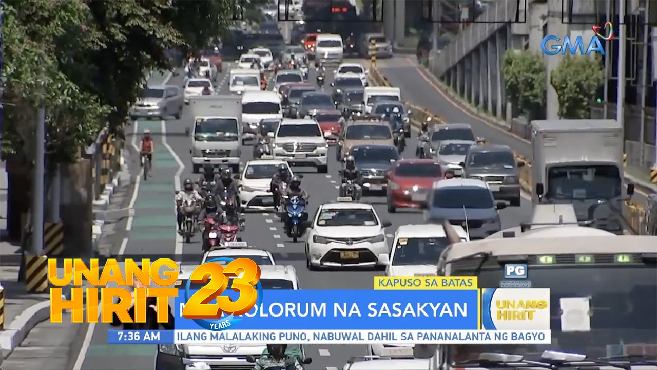 Kapuso sa Batas- Batas na sumasaklaw sa mga colorum na sasakyan | Unang Hirit