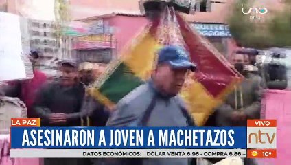 Download Video: ¡Trágico! un hombre que llegó de Los Yungas fue asesinado a machetazos en El Alto