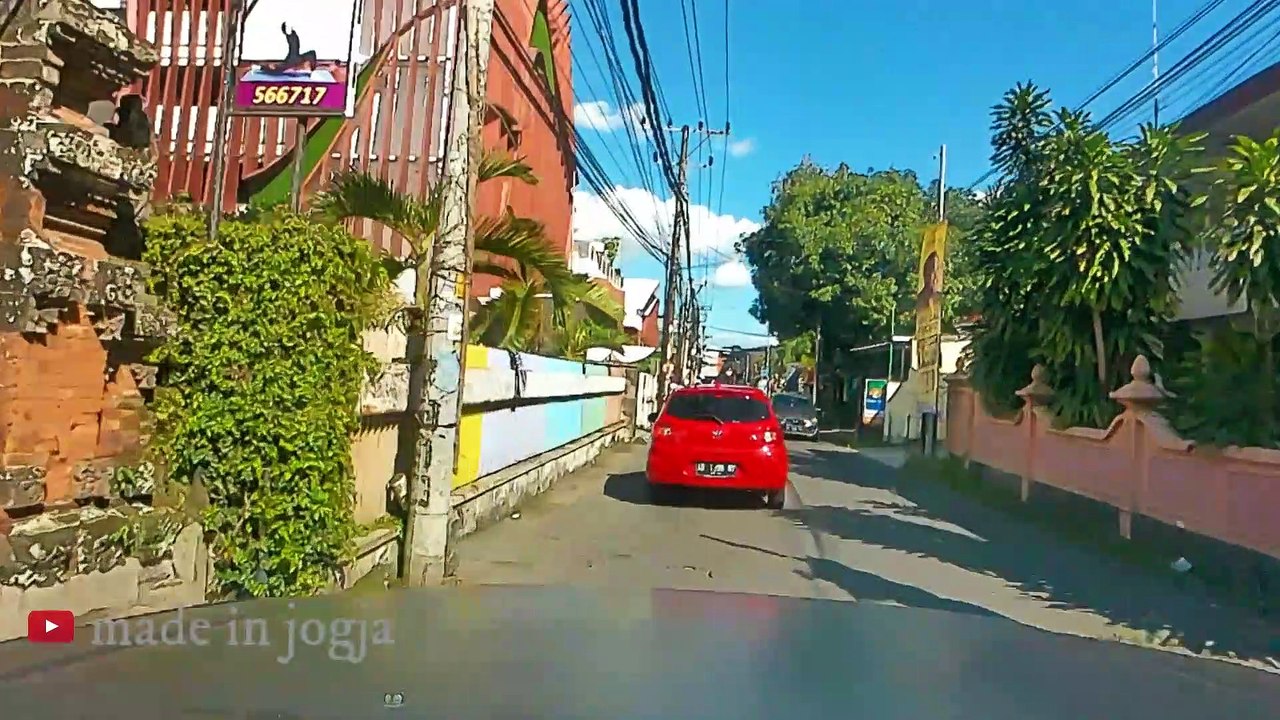Driving Around : Jalan Colombo - Jalan  Affandi - Jalan  Cenderawasih - Ambarukmo Plaza