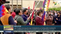 Organizaciones sociales rechazan intentos de la derecha para provocar desestabilización en Bolivia