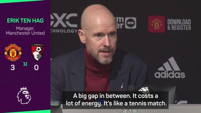 Bournemouth victory more like tennis than football - Man U's ten Hag