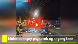 Bomba pa more! Motor bumigay pagpasok ng bagong taon | Rev Bomb