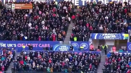 Burnley 2 - 1 Swansea City English League Championship @ Jan 2 2023 Highlights