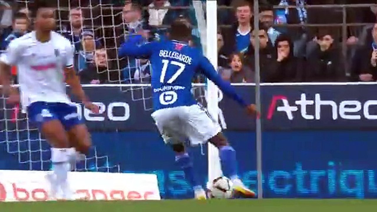 ESTAC TROYES 3-2 RC STRASBOURG ALSACE Ligue 1 @ Jan 2, 2023 All Goals & Highlights