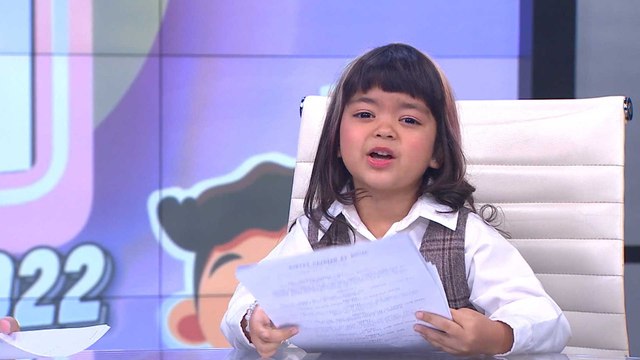 Special Tahun Baru! Mazaya dan Adhiyat Jadi Pembaca Berita di Studio!