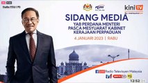LIVE: Prime Minister Anwar Ibrahim holds post-cabinet press conference
