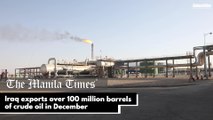 Iraq exports over 100 million barrels of crude oil in December