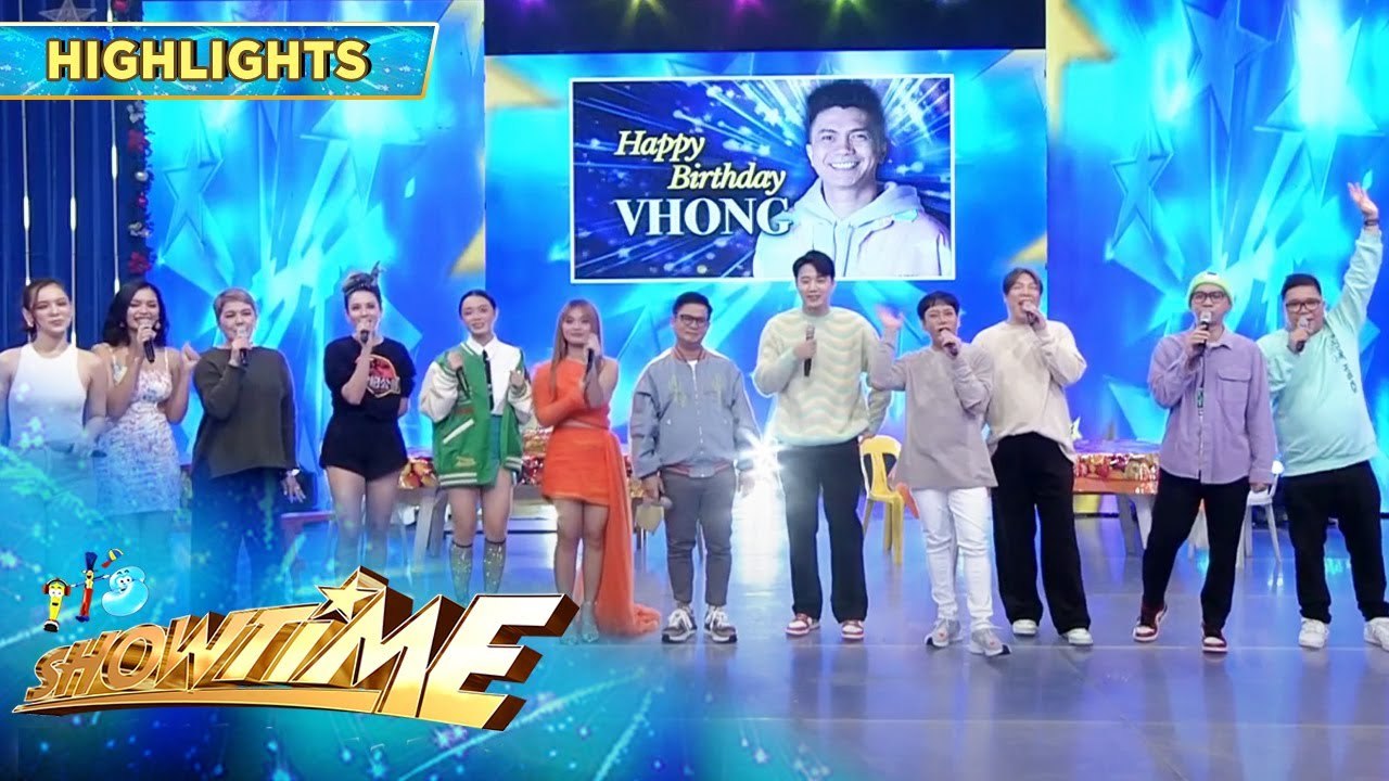 The It's Showtime family greets Vhong Navarro on his birthday | It's Showtime