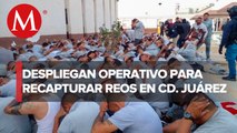 Siguen los operativos para reaprender a los 30 reos fugados del penal de Chihuahua