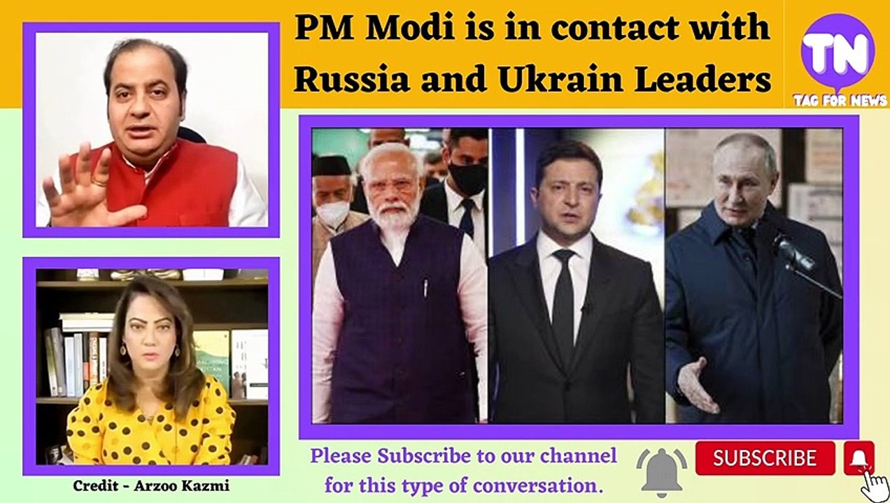PM Modi in touch with Russia & Ukraine Leaders | Modi's position in ISLAMIC Countries Arzoo Kazmi and Sumit Peer Conversation