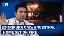 Headlines: Tripura Former CM Biplab Deb's Ancestral Home Attacked, Set On Fire; BJP Blames CPIM