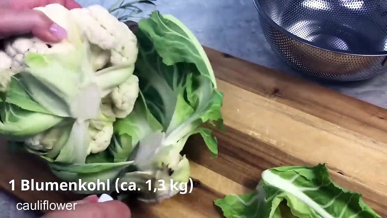 Baked cauliflower is better than meat! Crispy Baked Cauliflower - Recipe