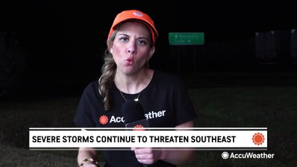 Strong storms continue to threaten Southeast this week