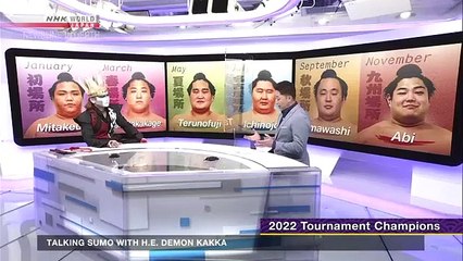 NHK Newsline In Depth Sumo Special - 2023 Jan. Tournament