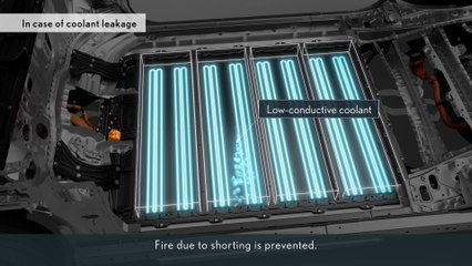 Lexus - battery coolant