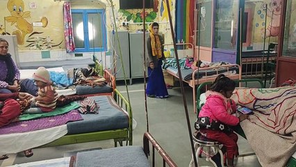 कड़ाके की ठंड बिगाड़ रही सेहत, ओपीडी में लगी मरीजों की कतार