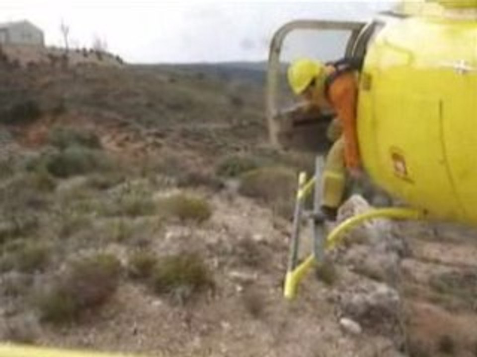 Brigade de Alcorisa en Bell 407