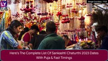 Sankashti Chaturthi 2023 Full Calendar: Dates, Shubh Muhurat & Moonrise Timings Of The Festival Celebrated By Lord Ganesha Devotees