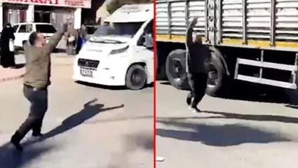 Görüntüler kan donduruyor! Yol kavgasında minibüs sürücüsünü öldüren tır şoförünün ilk ifadesi