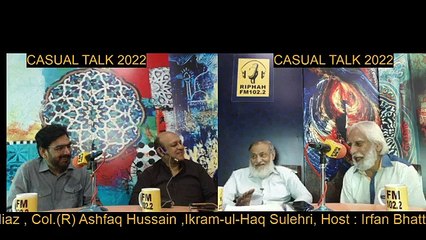 CASUAL TALK Host : Azhar Niaz epi-2