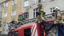 İstanbul’da yangın: Mahsur kalan 10 kişi kurtarıldı