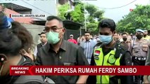 Breaking News! Inilah Momen Hakim Imam Santosa Cek Rumah Pribadi Sambo di Saguling