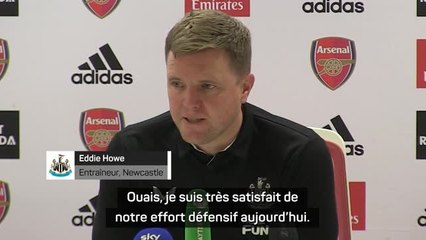 19e j. - Howe : "Très satisfait de notre effort défensif aujourd'hui"