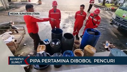 Pipa Minyak Pertamina di Belawan Dibobol