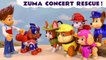 Paw Patrol ZUMA Concert Rescue Story with Ryder and the Paw Patrol Toys