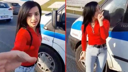 Ambulans şoförünü bıçaklayan kadın, basın mensuplarını da çileden çıkardı