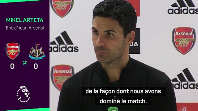 Arteta : Il y a deux penalties scandaleux