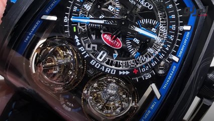 صور ساعات بوغاتي الفاخرة مثل سياراتها