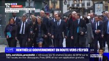 Rentrée : le gouvernement en route vers l'Élysée pour le traditionnel petit déjeuner avant le premier Conseil des ministres de l'année
