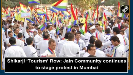 Jain Community Protests in Mumbai Over Shri Sammed Shrine Decision ✊