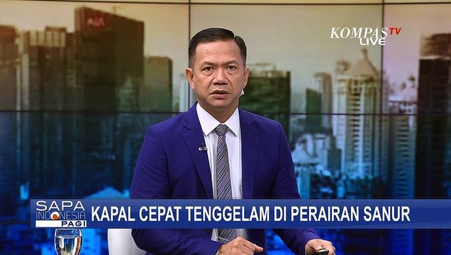 Kapal Cepat Tenggelam di Perairan Sanur Bali, Penumpang dan ABK Berhasil Dievakuasi ke Pelabuhan