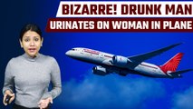 Drunk man urinates on elderly woman in business class of Air India flight | Oneindia News*Viral