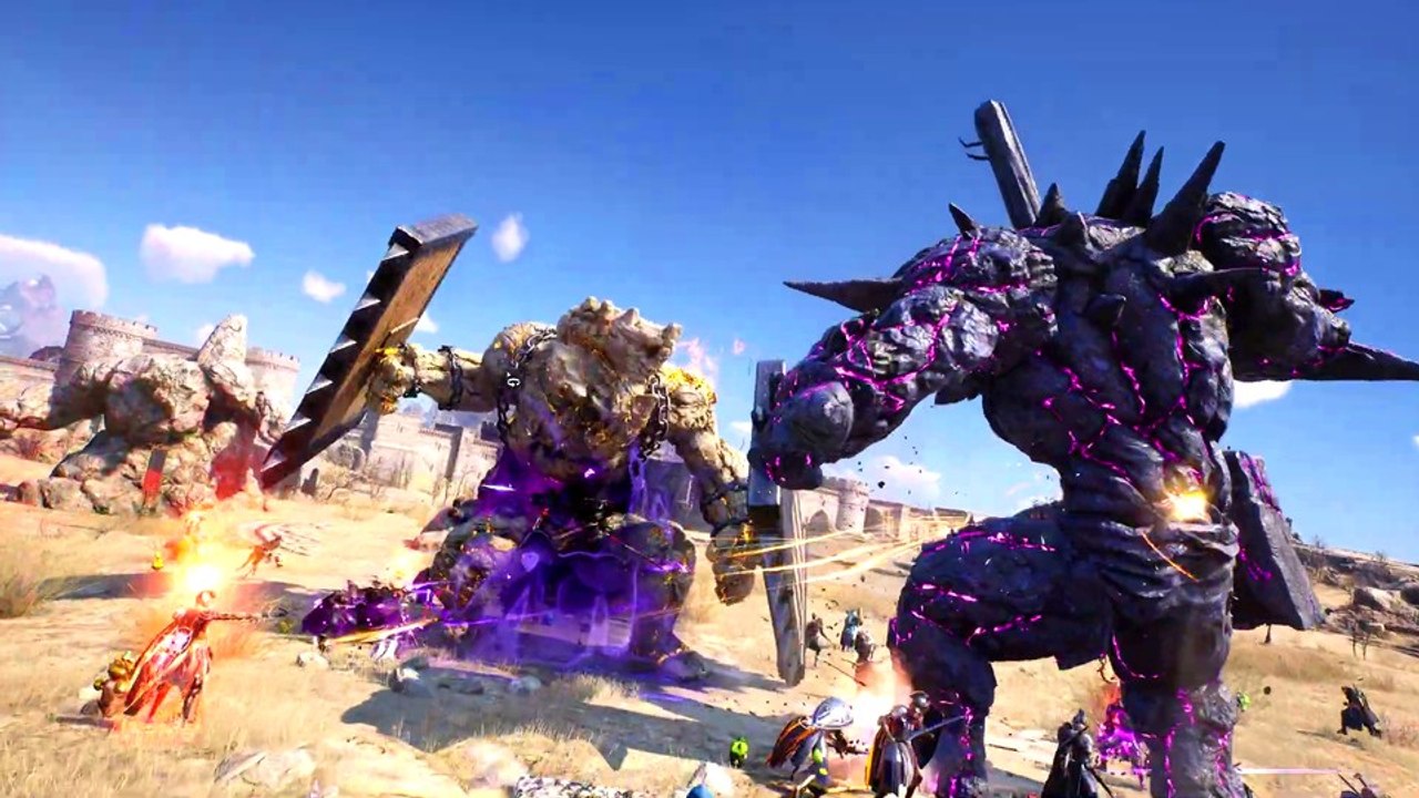 Das MMORPG Throne and Liberty protzt im neuen Trailer mit schicker Optik und massig Action