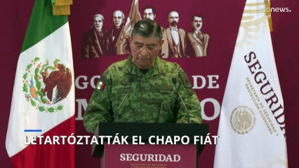 Utcai harcok alakultak ki Mexikóban, miután letartóztatták a hírhedt drogbáró, EL Chapo fiát