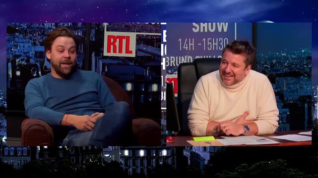 Gérard Jugnot et son fils invités de Bruno Guillon dans Le Bon Dimanche Show
