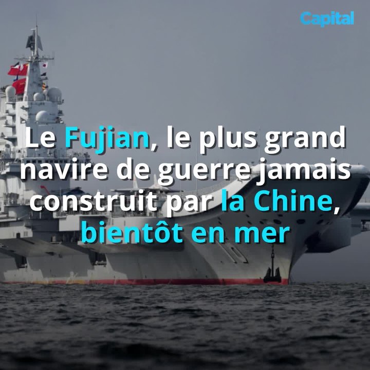 Le Fujian, le plus grand navire de guerre jamais construit par la Chine, bientôt en mer (1)